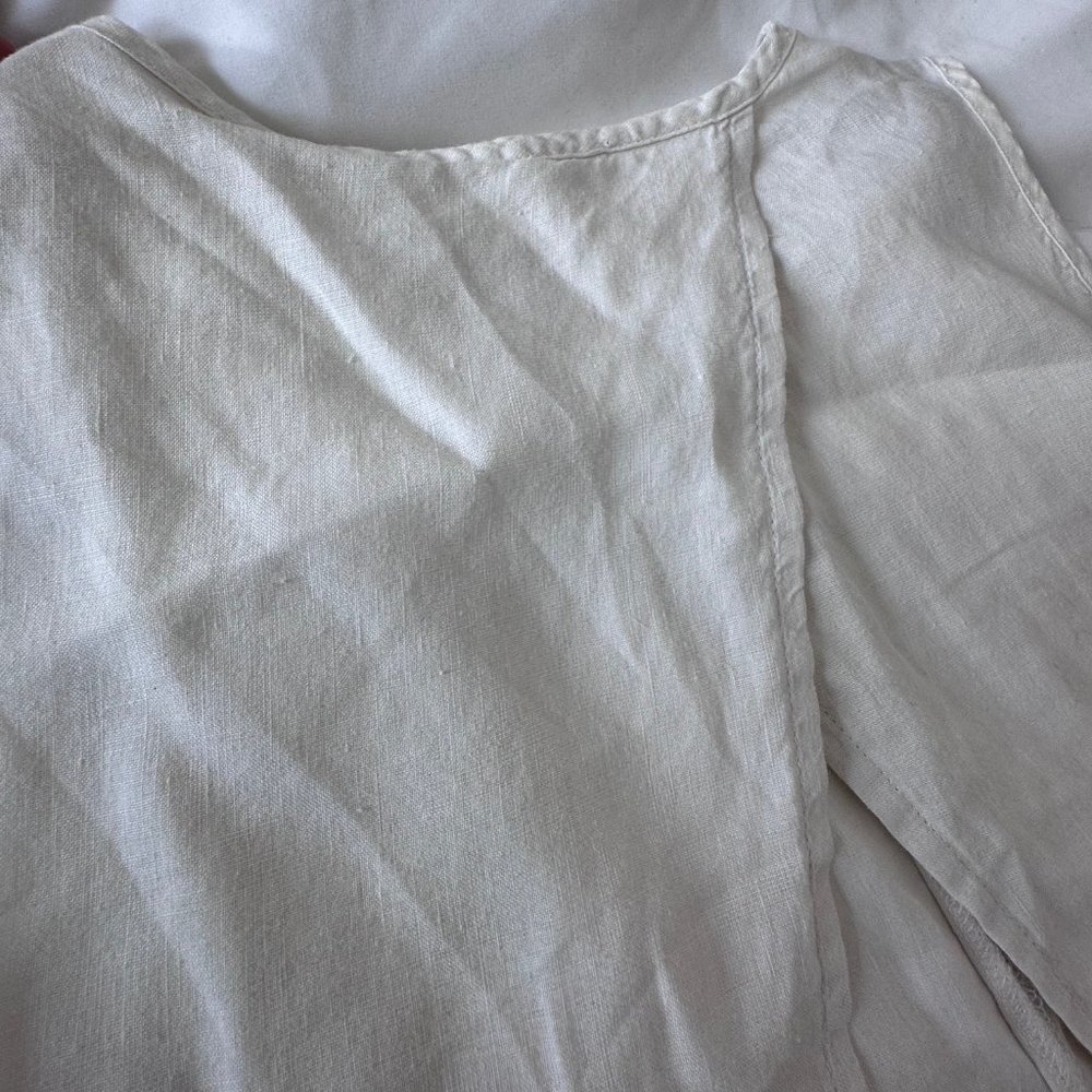 Rag & Bone Linen Open Back Tank (Size S)